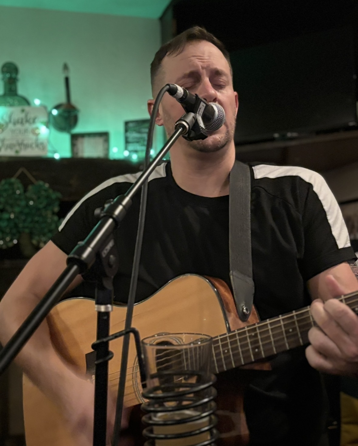 Tom Webster is a guitar player and vocalist for Down by the Glenside in central Pa